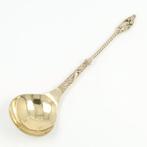 Pronklepel / Sierlepel - Lepel - .800 zilver, Antiek en Kunst
