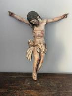 sculptuur, Corpus Christi - 19th century - 44 cm - Buxushout, Antiek en Kunst