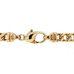 Vintage gouden gourmet armband 14 krt, Sieraden, Tassen en Uiterlijk, Armbanden, Ophalen of Verzenden, Nieuw