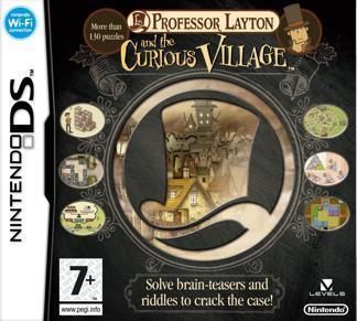 Professor Layton and the Curious Village (DS) 3DS, Spelcomputers en Games, Games | Nintendo DS, Zo goed als nieuw, Ophalen of Verzenden