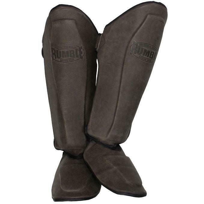 Rumble Retro Scheen/Wreefbeschermers Leder, Sport en Fitness, Vechtsporten en Zelfverdediging, Nieuw, Ophalen of Verzenden