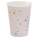 Bekers Ster 11cm 8st, Hobby en Vrije tijd, Feestartikelen, Verzenden, Nieuw