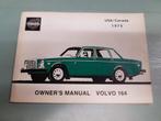 Zeer zeldzaam Nw instructieboekje handleiding Volvo 164 1975