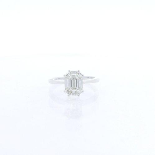 Ring - 18 karaat Witgoud - 0.57ct. tw. Diamant (Natuurlijk), Sieraden, Tassen en Uiterlijk, Ringen