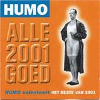cd - Various - HUMO - Alle 2001 Goed, Zo goed als nieuw, Verzenden