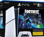 PlayStation 5 - Digital Edition - Slim - Fortnite Cobalt, Huis en Inrichting, Verzenden, Zo goed als nieuw