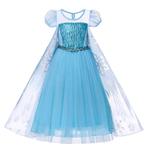 Prinsessenjurk - Elsa ijsprinses jurk