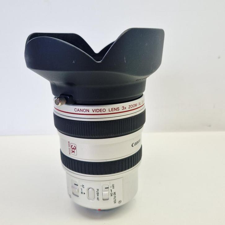 Canon 3x Zoom XL 3.4-10.2mm Lens | Gebruikt, Audio, Tv en Foto, Fotografie | Lenzen en Objectieven, Nieuw, Ophalen of Verzenden