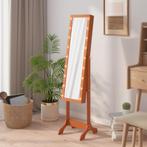 vidaXL Spiegel vrijstaand met LEDs 34x37x146 cm, Huis en Inrichting, Woonaccessoires | Spiegels, Verzenden, Nieuw