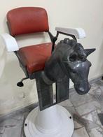 Kappersstoel - Metaal - Kinderkappersstoel met paardenhoofd