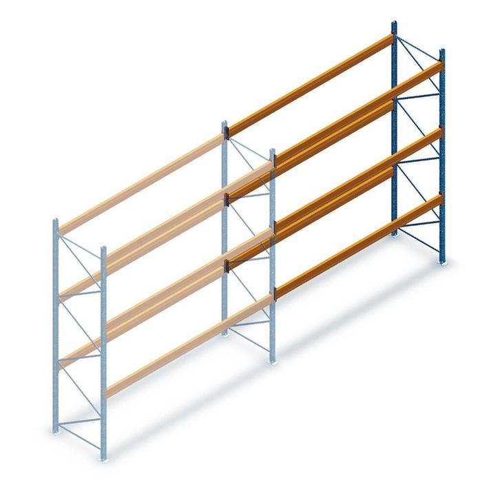 Gebruikte JH MPB palletstelling 4250x3300x1100 mm (hxbxd) 3, Zakelijke goederen, Kantoor en Winkelinrichting | Magazijn, Stelling en Opslag