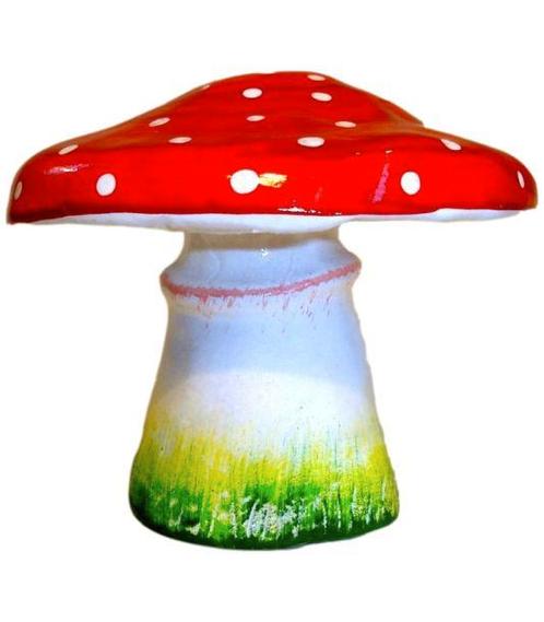 Paddenstoel vliegenzwam, Tuin en Terras, Tuinbeelden, Nieuw, Verzenden