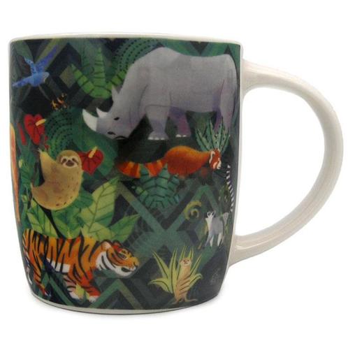 Beker - Animal Kingdom - Wilde Dierenrijk - 300ml NIEUW, Huis en Inrichting, Keuken | Servies, Nieuw, Ophalen of Verzenden