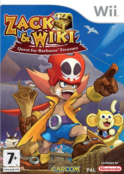 Zack & Wiki Quest for Barbaros Treasure (Nintendo Wii), Spelcomputers en Games, Games | Nintendo Wii, Gebruikt, Vanaf 3 jaar, Verzenden