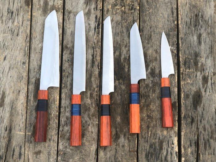 Keukenmes - Handgemaakte verzamelobjecten chef-messen set, Antiek en Kunst, Antiek | Keukenbenodigdheden