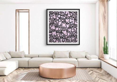 Bamèr - Dont worry - (XL), Series of emotions (unique work), Antiek en Kunst, Kunst | Schilderijen | Modern