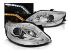 Seat Ibiza 6J Chrome LED knipperlicht koplamp units, Verzenden, Nieuw, Seat