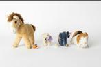 Steiff - Pluche dier Lot de 4 peluches Steiff. - 1980-1990 -