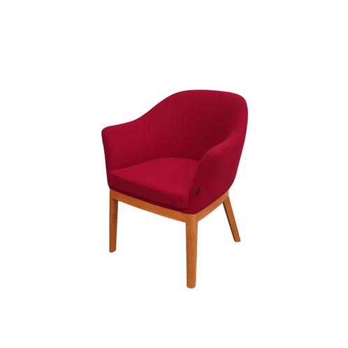 Benithem fauteuil - rode stof, Huis en Inrichting, Fauteuils, Ophalen of Verzenden