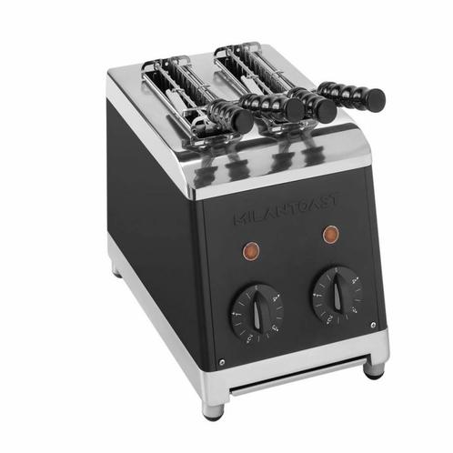 Milan Toast Tosti maker met 2 sneden | zwart, Zakelijke goederen, Horeca | Keukenapparatuur, Verzenden