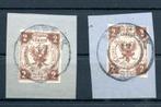 60611- Lübeck 1859 plaatfout Mi#3-€9.300,- falsen P. Winter, Postzegels en Munten, Duitse Keizerrijk, Verzenden, Gestempeld