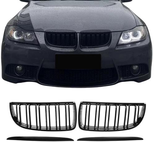 Grillen set | nieren | BMW 3-serie sedan E90 / touring E91 2, Auto-onderdelen, Carrosserie en Plaatwerk, Nieuw, BMW, Verzenden