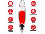 SUP Board Opblaasbaar Rood/Wit, Verzenden