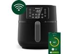 Philips -  Connected 5000 Series Heteluchtfriteuse - Zwart, Verzenden, Nieuw, Airfryer XXL, 1000 t/m 1499 gram