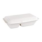 composteerbare bagasse voedseldozen | 200 stuks | 6,5(h)..., Verzenden, Nieuw in verpakking