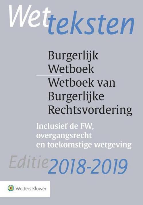 9789013149128 Wetteksten Burgerlijk Wetboek/Wetboek van B..., Boeken, Schoolboeken, Zo goed als nieuw, Verzenden