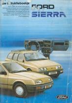 1986 Ford Sierra Instructieboekje Handleiding Nederlands, Verzenden