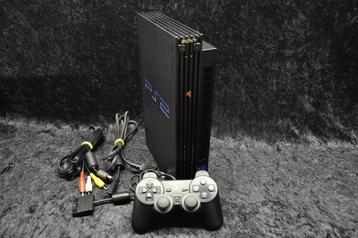 Sony Playstation 2 PS2 Console Phat Zwart beschikbaar voor biedingen