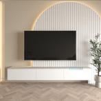 zwevend tv meubel 180cm wandmeubel tv meubel hout tv kast, 150 tot 200 cm, Nieuw, Overige materialen, Minder dan 100 cm