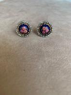 Clip-on oorbellen - 18 karaat Geel goud - Diamant - VINTAGE