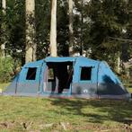 vidaXL Tunneltent 6-persoons waterdicht blauw, Caravans en Kamperen, Tenten, Verzenden, Nieuw, Tot en met 2