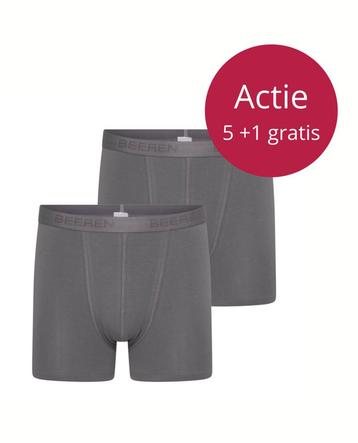 Beeren bodywear - Actie 5 plus 1 GRATIS Herenboxers Dylan beschikbaar voor biedingen