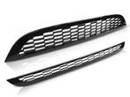 Grill MINI COOPER 01-06 R50 / R53 S TYPE GLANZEND ZWART, Ophalen of Verzenden, Nieuw