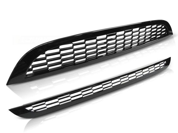 Grill MINI COOPER 01-06 R50 / R53 S TYPE GLANZEND ZWART, Auto-onderdelen, Carrosserie en Plaatwerk, Nieuw, Ophalen of Verzenden