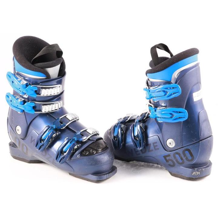 33 34 kinder skischoenen WEDZE 500, dark blue, Sport en Fitness, Skiën en Langlaufen, Gebruikt, Verzenden