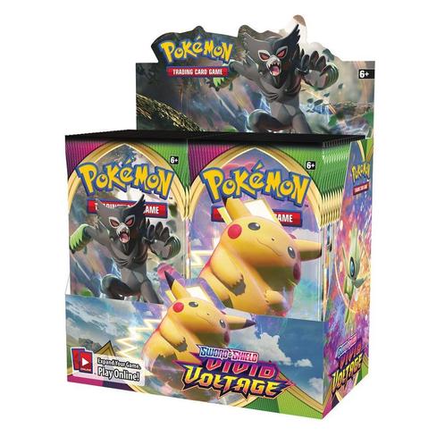 Pokemon Vivid Voltage Booster Box, Hobby en Vrije tijd, Verzamelkaartspellen | Pokémon, Verzenden