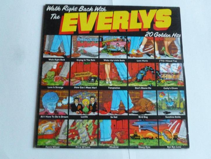 The Everly Brothers - Walk right back with the Everlys (LP), Cd's en Dvd's, Vinyl | Pop, Zo goed als nieuw, Verzenden