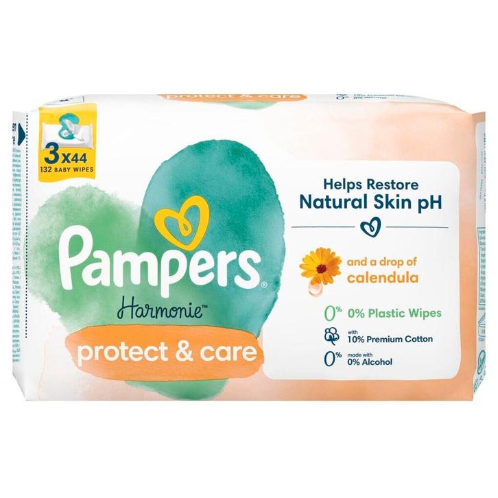 Pampers Harmonie Protect & Care Billendoekjes, Kinderen en Baby's, Overige Kinderen en Baby's, Nieuw, Verzenden