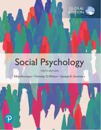 9781292341477 Social Psychology, Global Edition, Verzenden, Zo goed als nieuw, Elliot Aronson