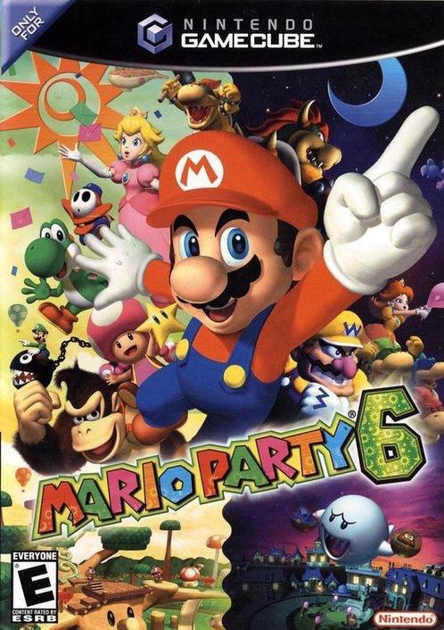 Mario Party 6 (Buitenlands Doosje) (Gamecube Games), Spelcomputers en Games, Games | Nintendo GameCube, Zo goed als nieuw, Ophalen of Verzenden