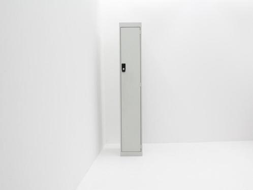 Garderobekast 180x30x50cm (hxbxd) 1-deurs - lichtgrijs -, Huis en Inrichting, Woonaccessoires | Kapstokken, Overige typen, Gebruikt