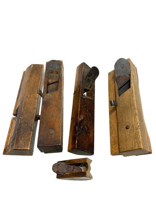 Werkgereedschap (5) - Kanna Planes set x5, Antiek en Kunst, Curiosa en Brocante