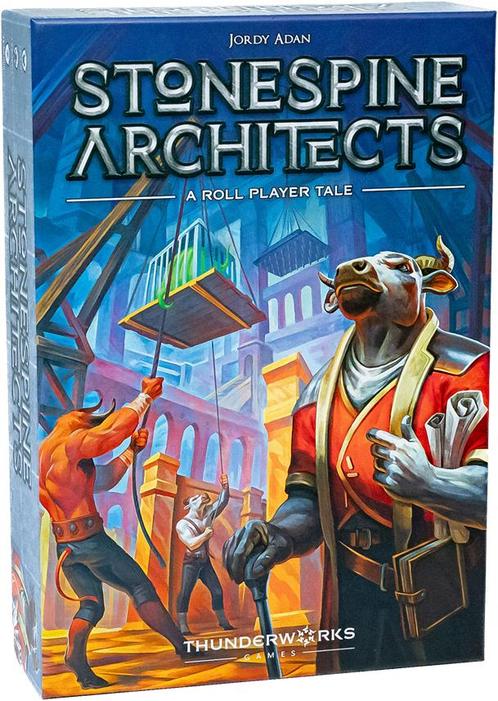 Stonespine Architects | Thunderworks - Gezelschapsspellen, Hobby en Vrije tijd, Gezelschapsspellen | Bordspellen, Nieuw, Verzenden