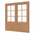 Douglas glazen deur dubbel 2x830x1942mm, Doe-het-zelf en Verbouw, Glas en Ramen, Ophalen of Verzenden, Nieuw