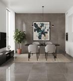 Vloertegel/Wandtegel Grijs 60x60cm (Vloeren, Bouwmaterialen), 60 cm of meer, Nieuw, Ophalen of Verzenden, 10 m² of meer