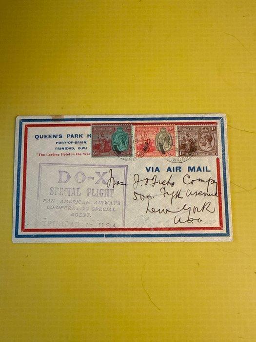 Trinidad en Tobago 1931 - DO-X vlucht 19.8.1931 - Haberer 18, Postzegels en Munten, Postzegels | Europa | Duitsland